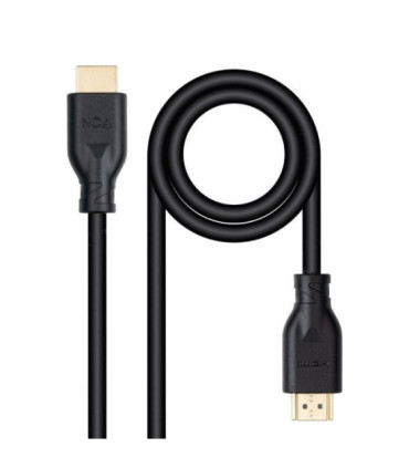 Cable hdmi 2.0 4k ccs nanocable 10.15.3907/ hdmi macho - hdmi macho/ 7m/ negro