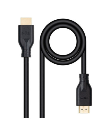 Cable hdmi 2.0 4k ccs nanocable 10.15.3910/ hdmi macho - hdmi macho/ 10m/ negro