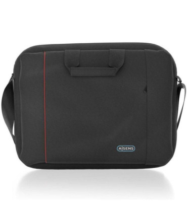 Maletín aisens asbg-bc023-bk para portátiles hasta 15.6'/ negro