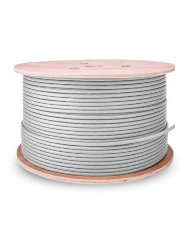 Bobina de cable rj45 utp aisens a135-0743 cat.6/ 500m/ gris