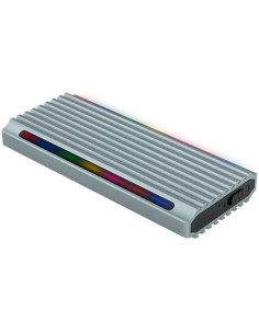 Caja externa para disco ssd m.2 nvme tooq tqe-2221g/ usb 3.1 gen2/ sin tornillos