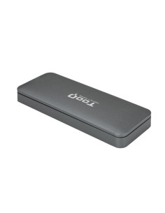 Caja externa para disco ssd m.2 sata tooq tqe-2281g/ usb 3.0/ sin tornillos