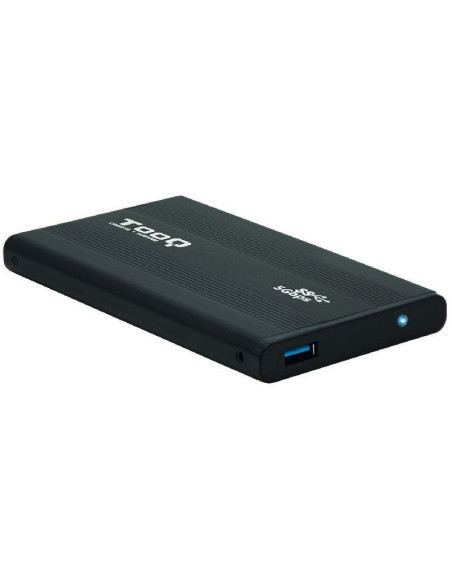 Caja externa para disco duro de 2.5' tooq tqe-2524b/ usb 3.1