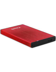 Caja externa para disco duro de 2.5' tooq tqe-2527r/ usb 3.1