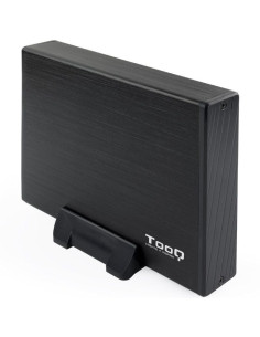 Caja externa para disco duro de 3.5' tooq tqe-3527b/ usb 3.1
