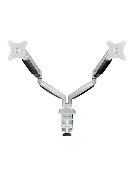 Soporte para 2 monitores tooq db3132tnr-s/ hasta 9kg