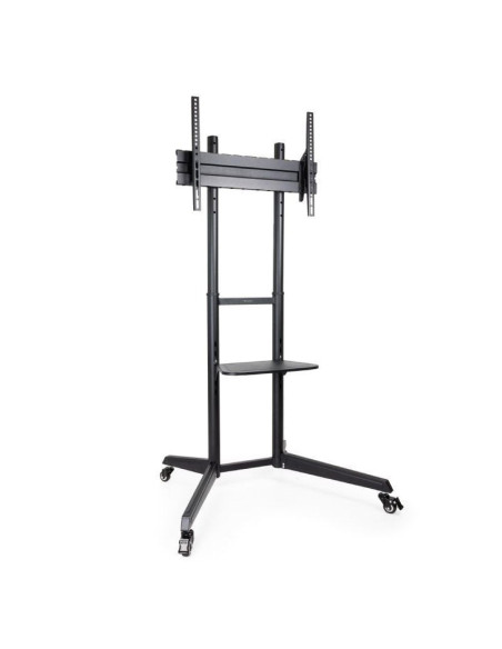 Soporte de suelo inclinable con ruedas tooq fs1170m-b para tv de 37-70'/ hasta 50kg