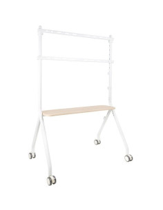 Soporte de suelo con ruedas tooq ilove fs20207m-w para tv de 49-80'/ hasta 50kg