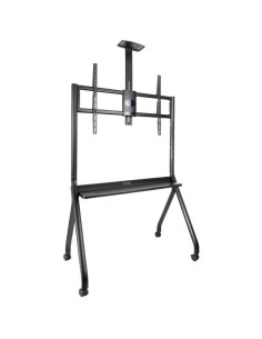 Soporte de suelo con ruedas tooq fs20208m-b para tv de 55-100'/ hasta 120kg