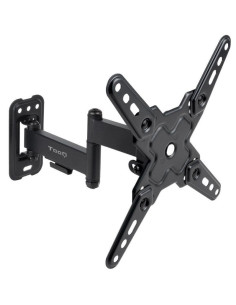 Soporte de pared extensible/ giratorio/ inclinable tooq lp1344tn-b para tv de 13-43'/ hasta 20kg