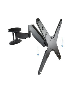 Soporte de pared giratorio/ inclinable/ nivelable tooq lp2355tn-b para tv de 23-55'/ hasta 30kg