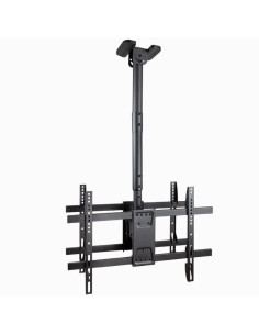 Soporte de techo giratorio/ inclinable/ nivelable tooq lpce2286tsli-b para 2 tv de 43-86'/ hasta 100kg