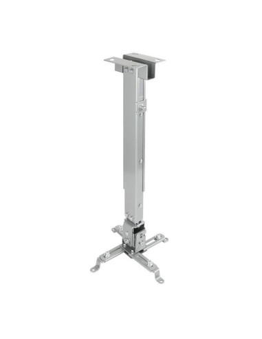 Soporte de techo para proyector tooq pj2012t-s/ inclinable-nivelable/ hasta 20kg