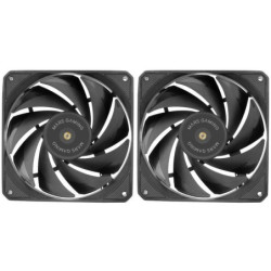 Pack 2 ventiladores mars gaming mf-nclx2/ 12cm