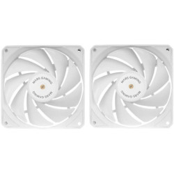 Pack 2 ventiladores mars gaming mf-nclx2/ 12cm