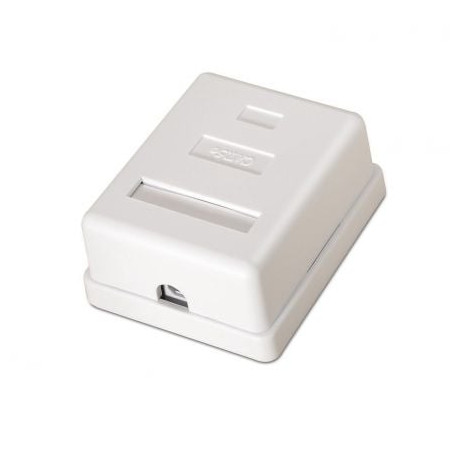 Roseta de superficie aisens a138-0296/ cat.5e/ 1 tomas