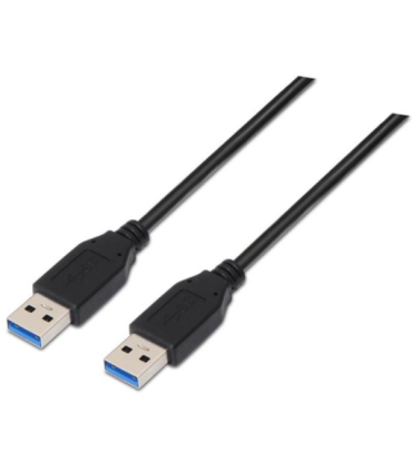Cable usb 3.0 nanocable 10.01.1002-bk/ usb macho - usb macho/ 5gbps/ 2m/ negro