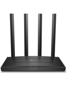 Router inalámbrico tp-link archer c6 1200mbps/ 2.4ghz 5ghz/ 4 antenas/ wifi 802.11ac/n/a - b/g/n