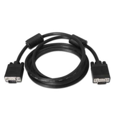 Cable svga nanocable 10.15.0101/ vga macho - vga macho/ 1m/ negro