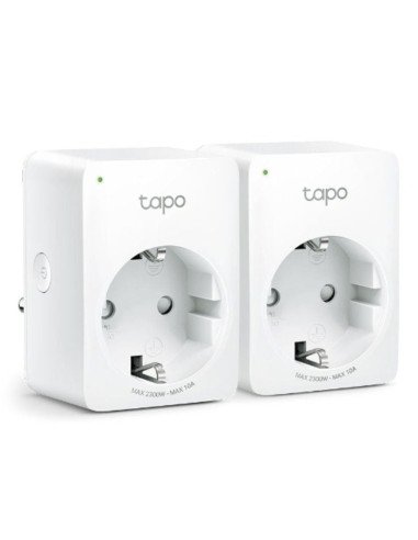 Enchufe wifi inteligente tp-link tapo p100/ pack 2