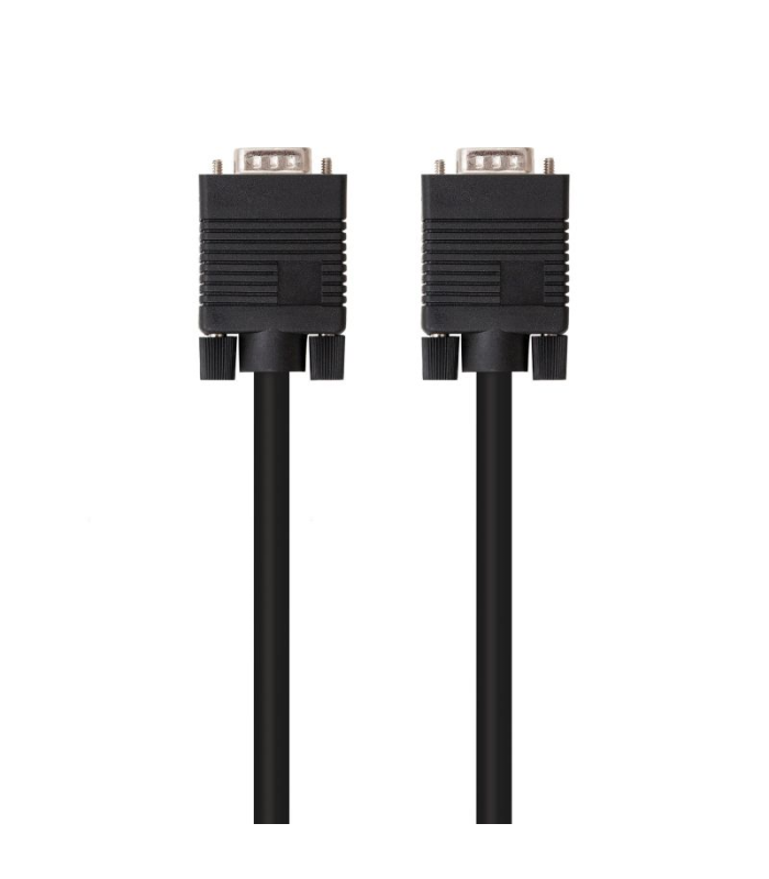 Cable svga nanocable 10.15.1302/ vga macho - vga macho/ 1.8m/ negro