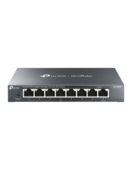 Switch tp-link tl-rp108ge 8 puertos/ rj-45 10/100/1000 poe