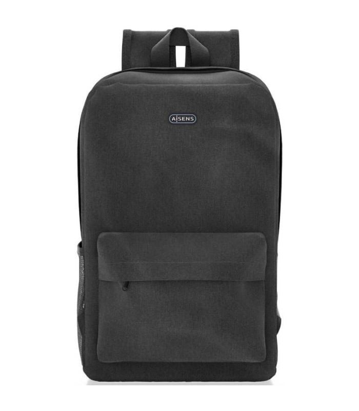 Mochila aisens asbg-bp080-bk para portátiles hasta 15.6'/ negro