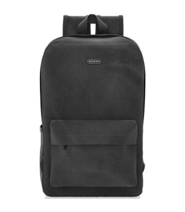 Mochila aisens asbg-bp080-bk para portátiles hasta 15.6'/ negro