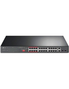 Switch tp-link tl-sl1226p 26 puertos/ rj-45 10/100/1000 poe/ sfp