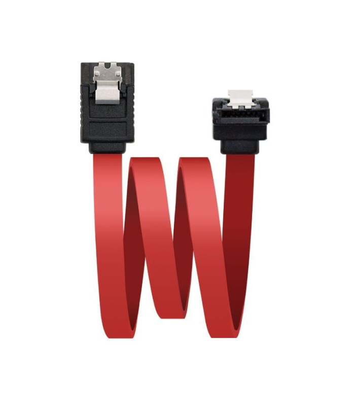 Cable sata nanocable 10.18.0301/ sata hembra - sata hembra/ 50cm/ rojo