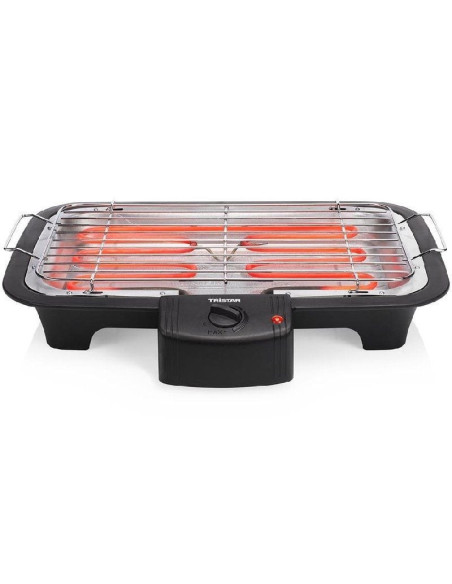 Barbacoa eléctrica tristar bq-2813/ 2000w/ tamaño 380*220mm