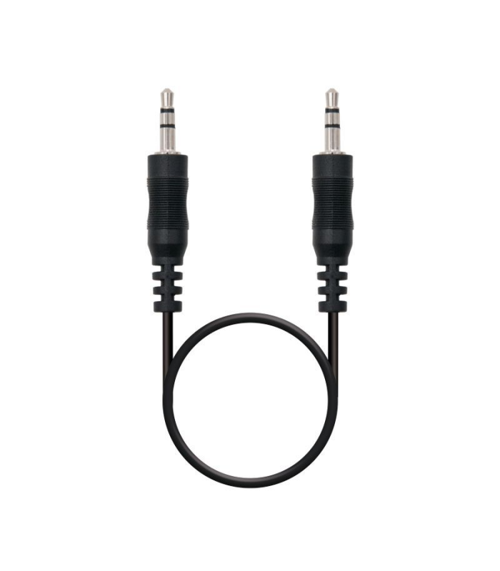 Cable estéreo nanocable 10.24.0101/ jack 3.5 macho - jack 3.5 macho/ 1.5m