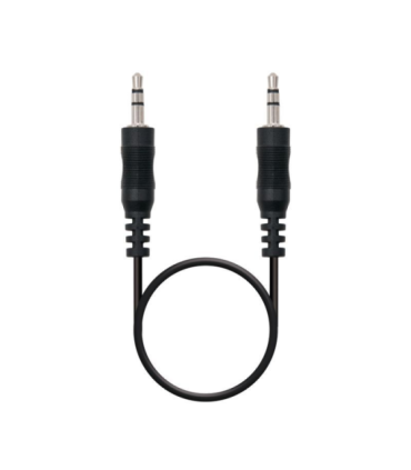 Cable estéreo nanocable 10.24.0101/ jack 3.5 macho - jack 3.5 macho/ 1.5m