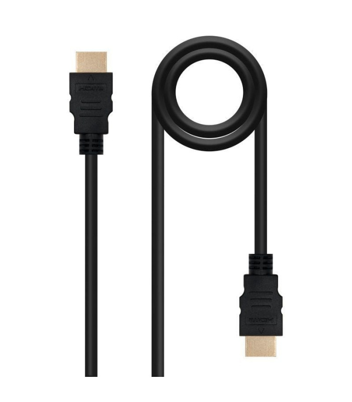 Cable hdmi 1.4 nanocable 10.15.1700/ hdmi macho - hdmi macho/ 1m/ negro