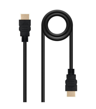 Cable hdmi 1.4 nanocable 10.15.1700/ hdmi macho - hdmi macho/ 1m/ negro