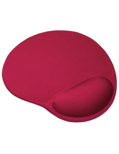 Alfombrilla ergonómica trust 20429/ 16 x 205 x 236mm/ roja