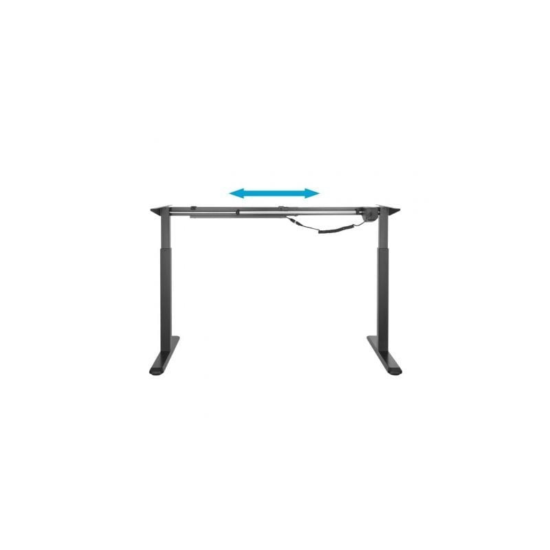 Soporte de escritorio motorizado aisens df01b-079/ hasta 80kg