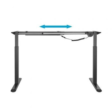 Soporte de escritorio motorizado aisens df01b-079/ hasta 80kg