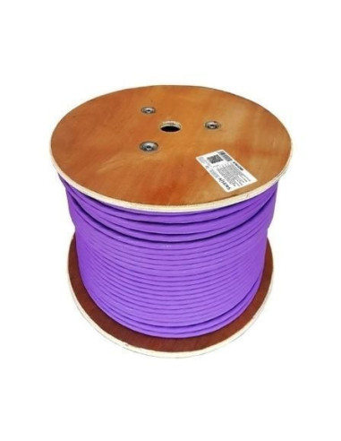 Bobina de cable rj45 sftp aisens a146-0368 cat.7/ 305m/ violeta