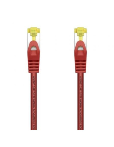 Cable de red rj45 sftp aisens a146-0470 cat.7/ 1m/ rojo