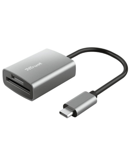 Lector de tarjetas externo trust dalyx/ usb tipo-c