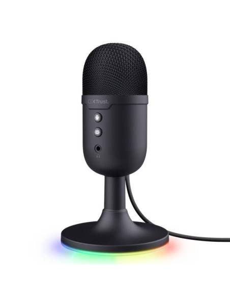 Micrófono trust gaming gxt 234 yunix/ usb/ negro