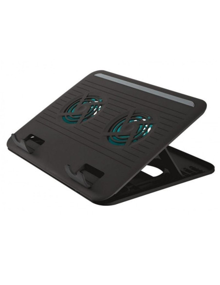 Soporte refrigerante trust cyclone para portátiles hasta 15.6'