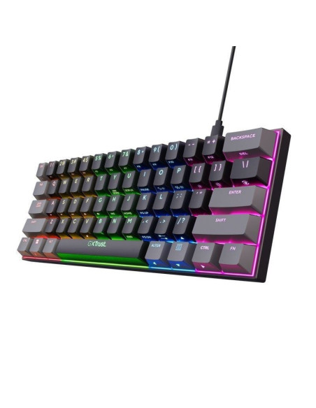 Teclado gaming mecánico trust gaming gxt 867 acira