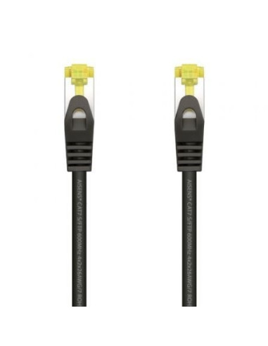 Cable de red rj45 sftp aisens a146-0485 cat.7/ 50cm/ negro