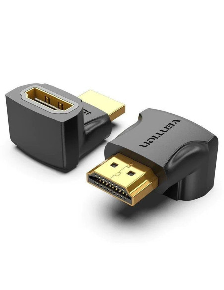 Adaptador hdmi 4k 270º vention ainb0/ hdmi macho - hdmi hembra/ pack 2 uds