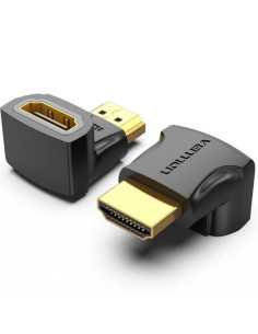 Adaptador hdmi 4k 90º vention aiob0/ hdmi macho - hdmi hembra
