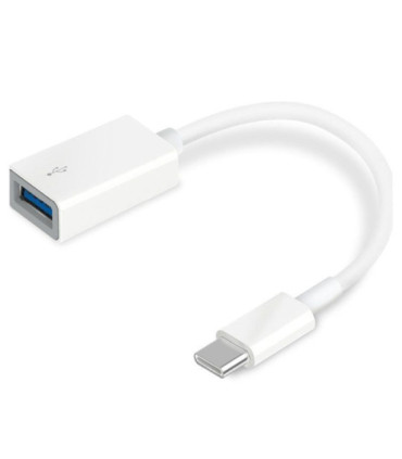 Cable usb 2.0 tp-link uc400/ usb tipo-c macho - usb hembra/ 10cm/ blanco