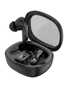 Auriculares bluetooth vention air a01 nbmb0 con estuche de carga/ autonomía 7h/ negros