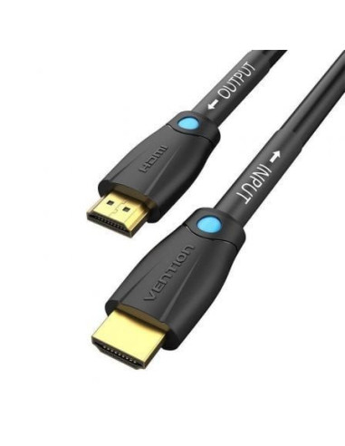 Cable hdmi 2.0 4k vention aambl/ hdmi macho - hdmi macho/ 10m/ negro